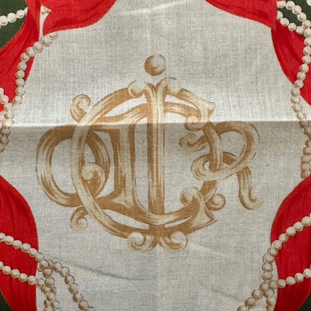 FREE Dior Green Polka Dot Holiday Scarf withh a $400 purchases last 1 n stock